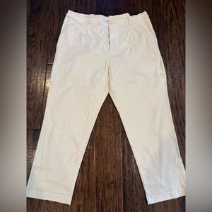 Levi's Cream Straight-Fit Chinos
